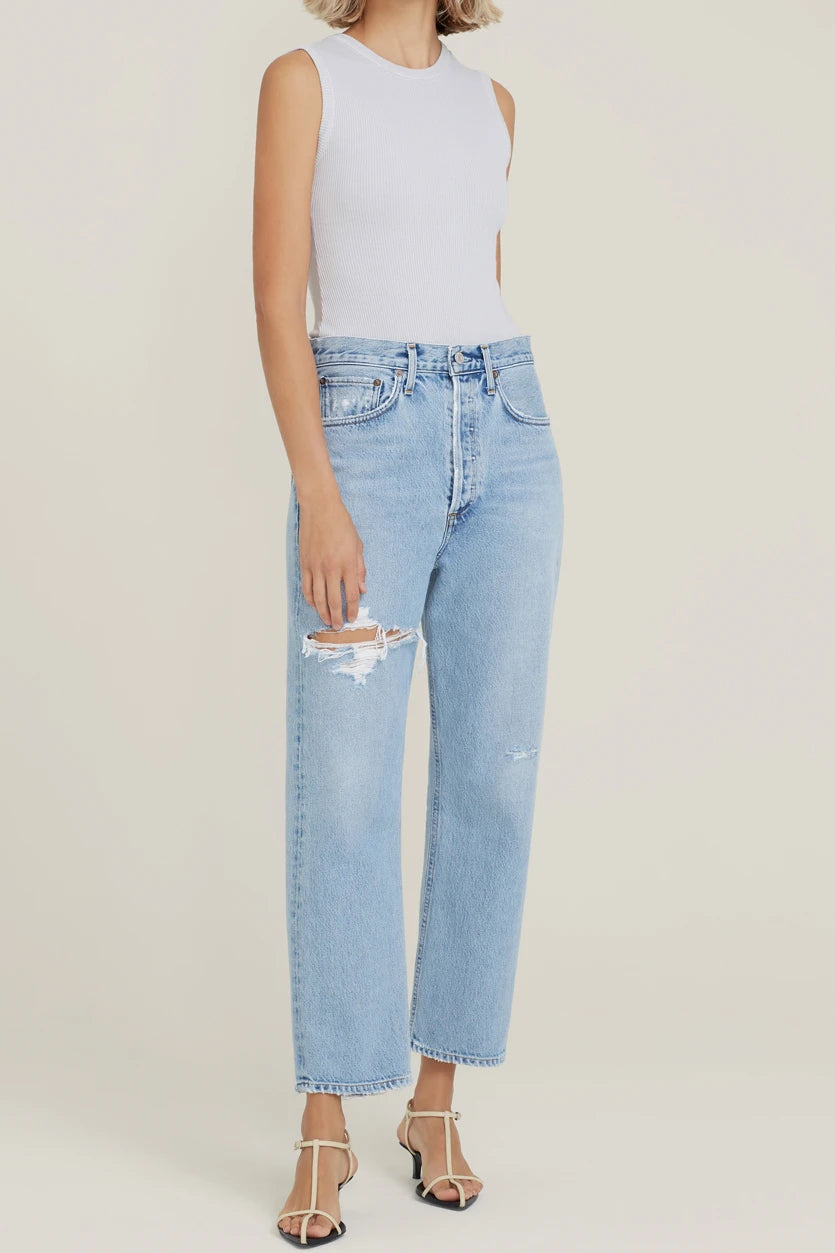 Silent Echo Crop Jean