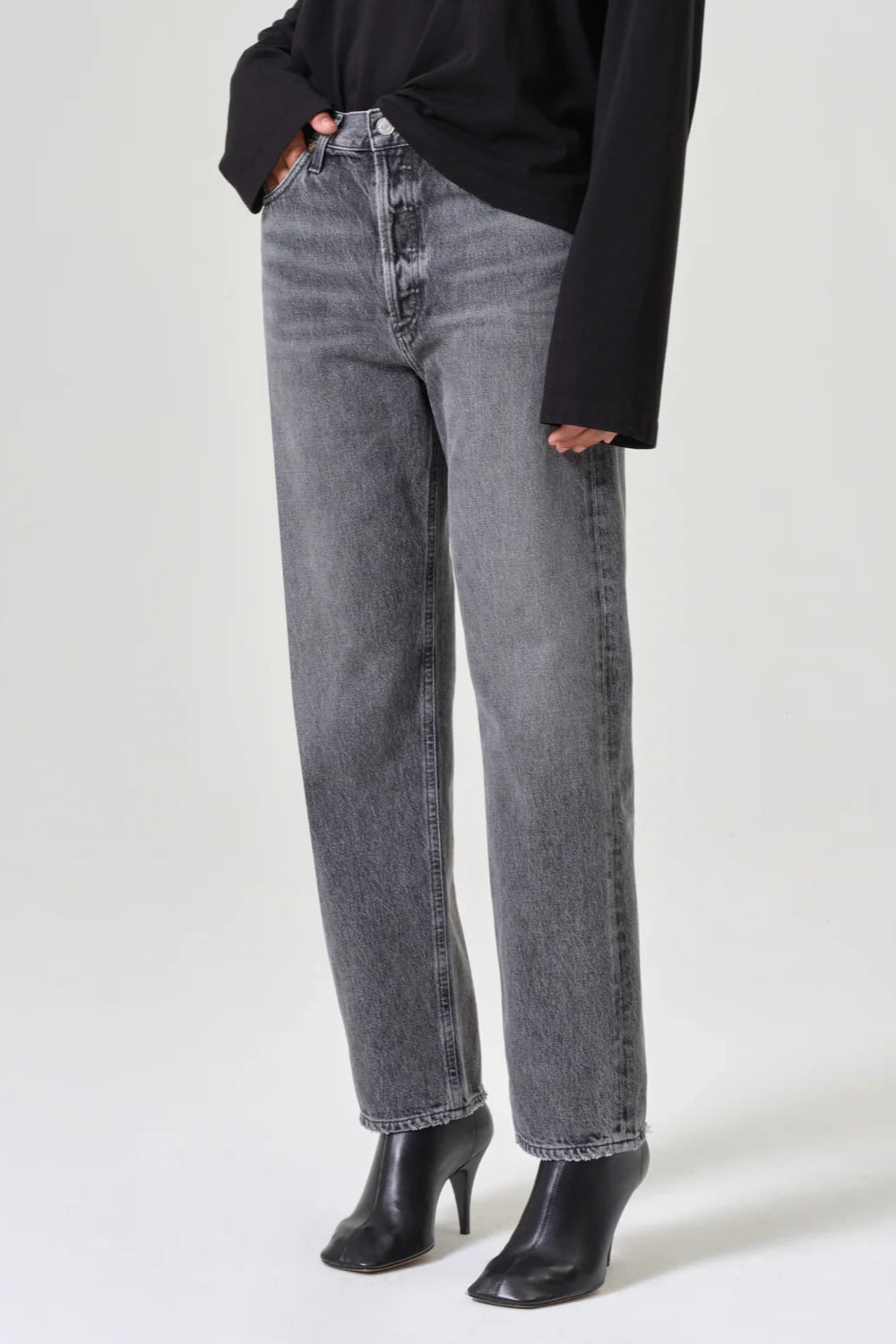 Essence Paradox Mid Rise Straight Jean