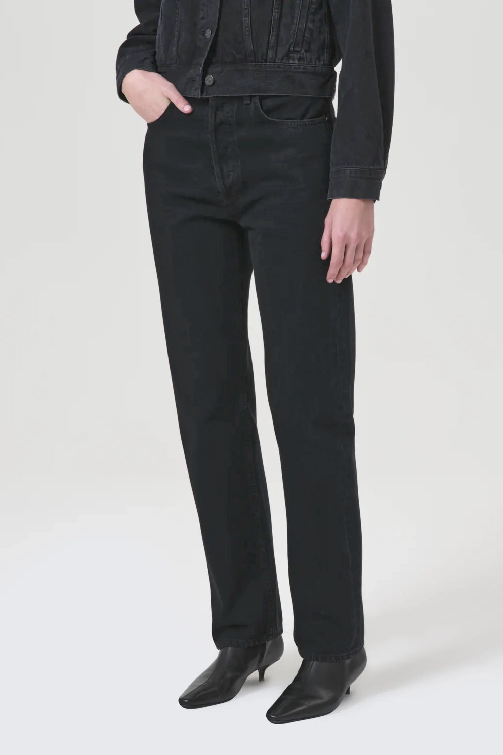 Shade Pinch High Rise Straight