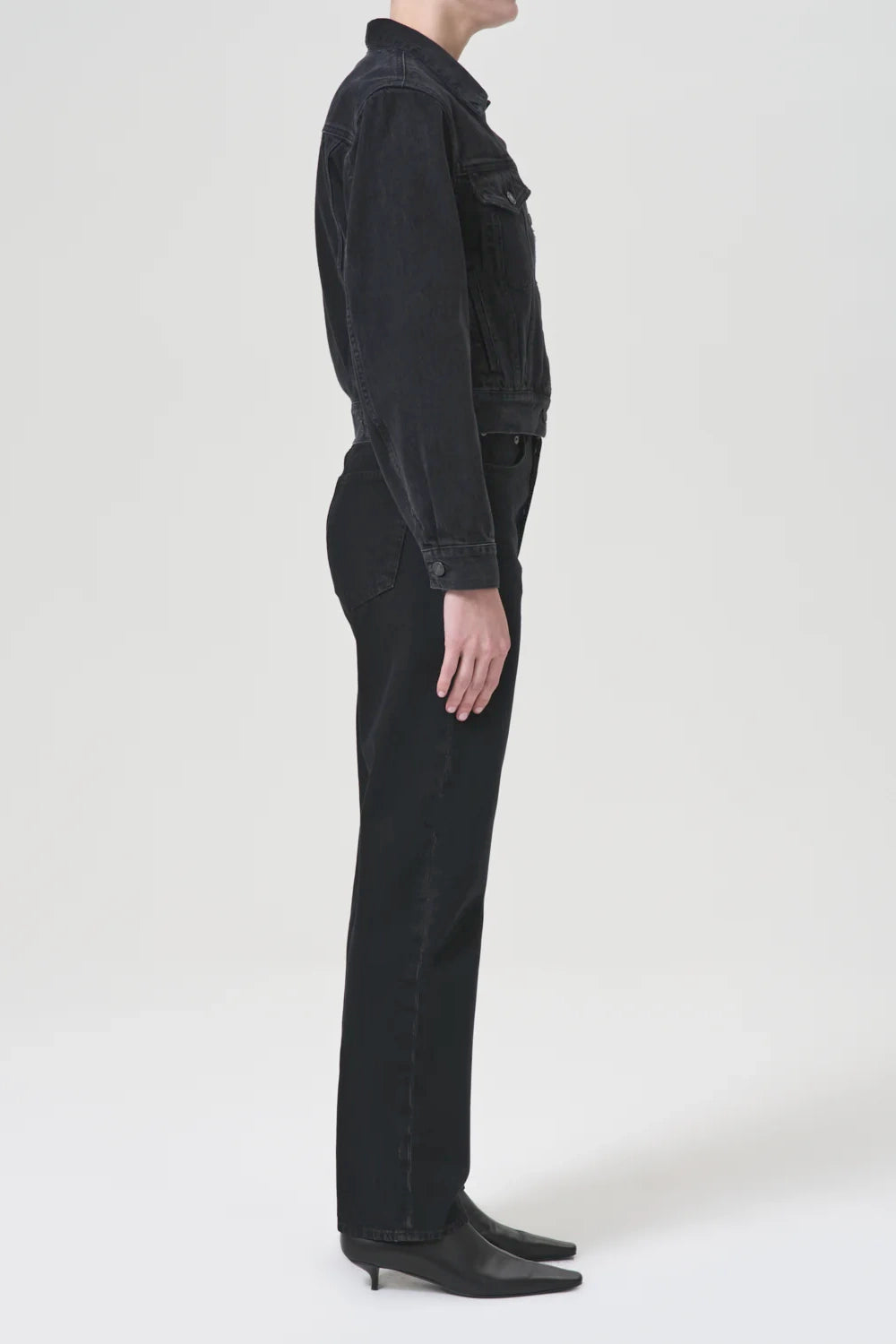 Shade Pinch High Rise Straight