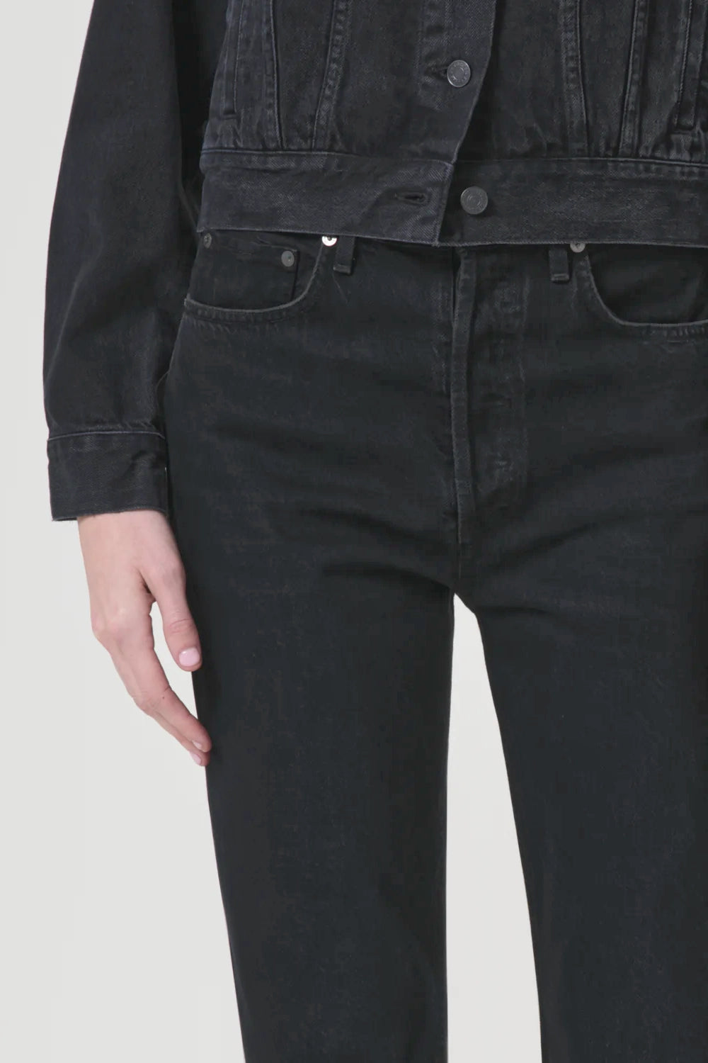 Shade Pinch High Rise Straight