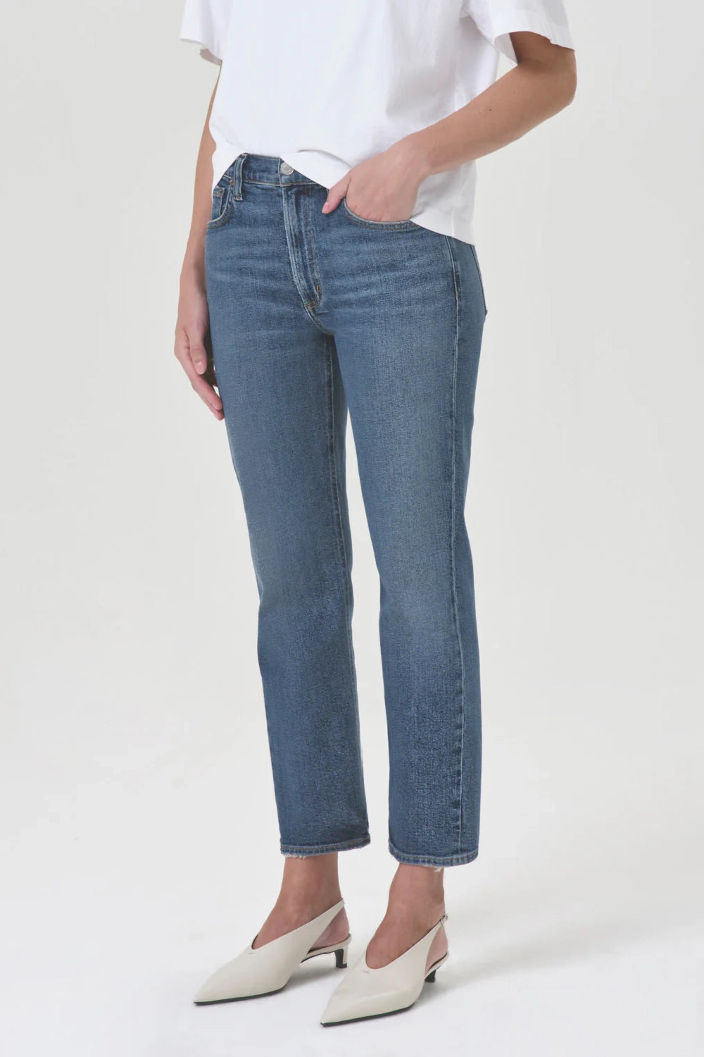 Sogno Mid Rise Straight Jean