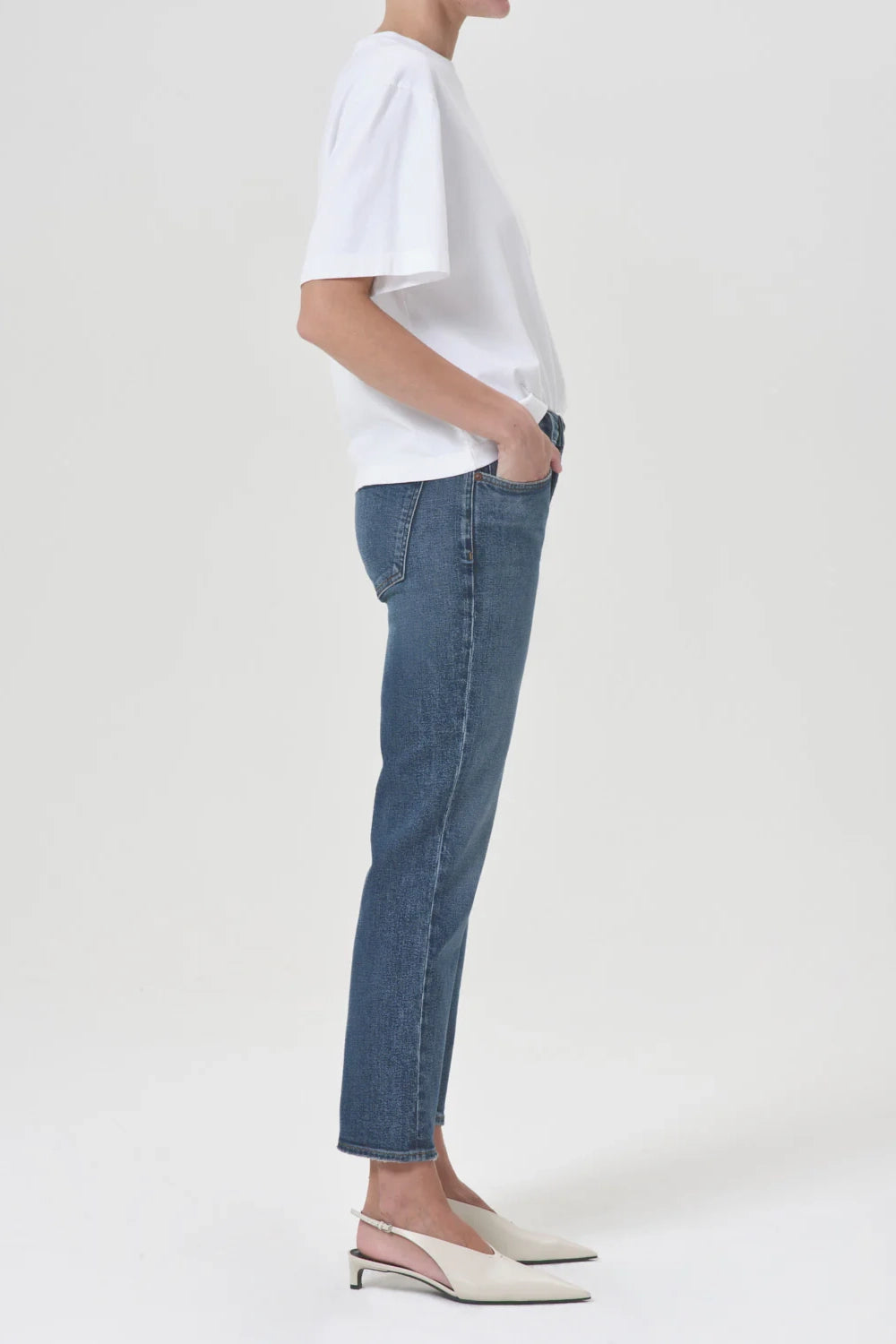 Sogno Mid Rise Straight Jean