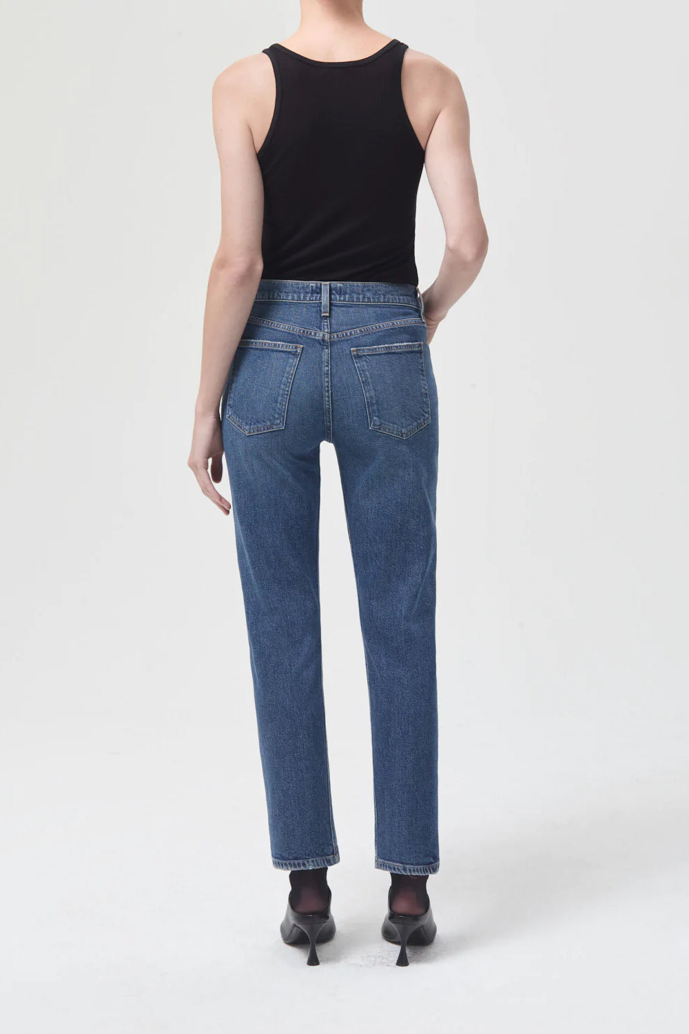 Shift Aura Mid Rise Straight Jean