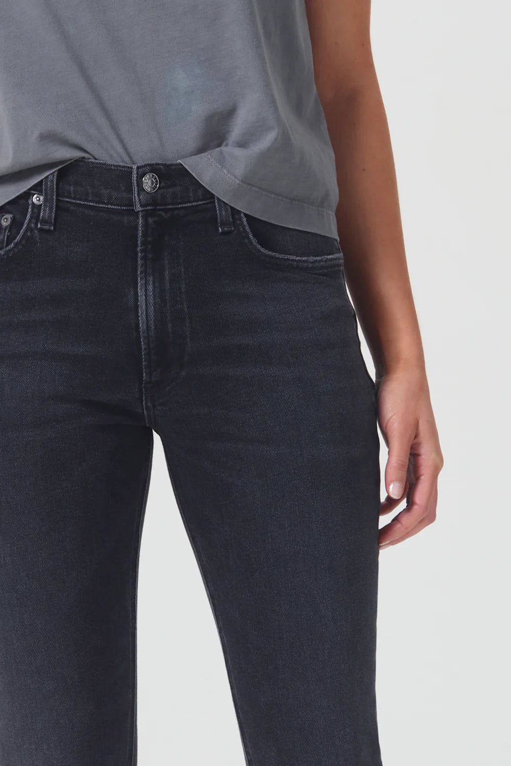 Mystic Glow Mid Rise Slim Crop