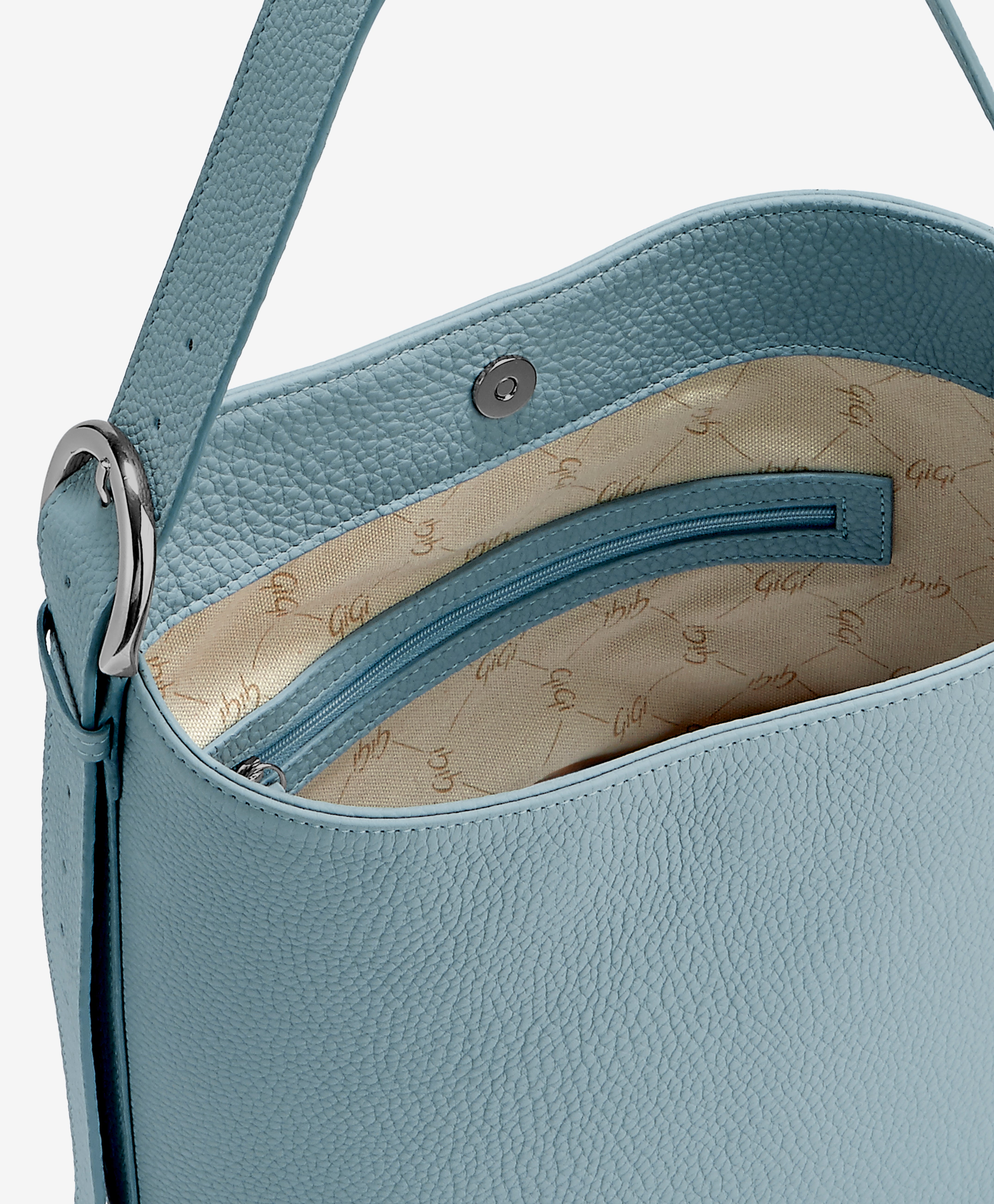 Sleek Tone Bucket Bag