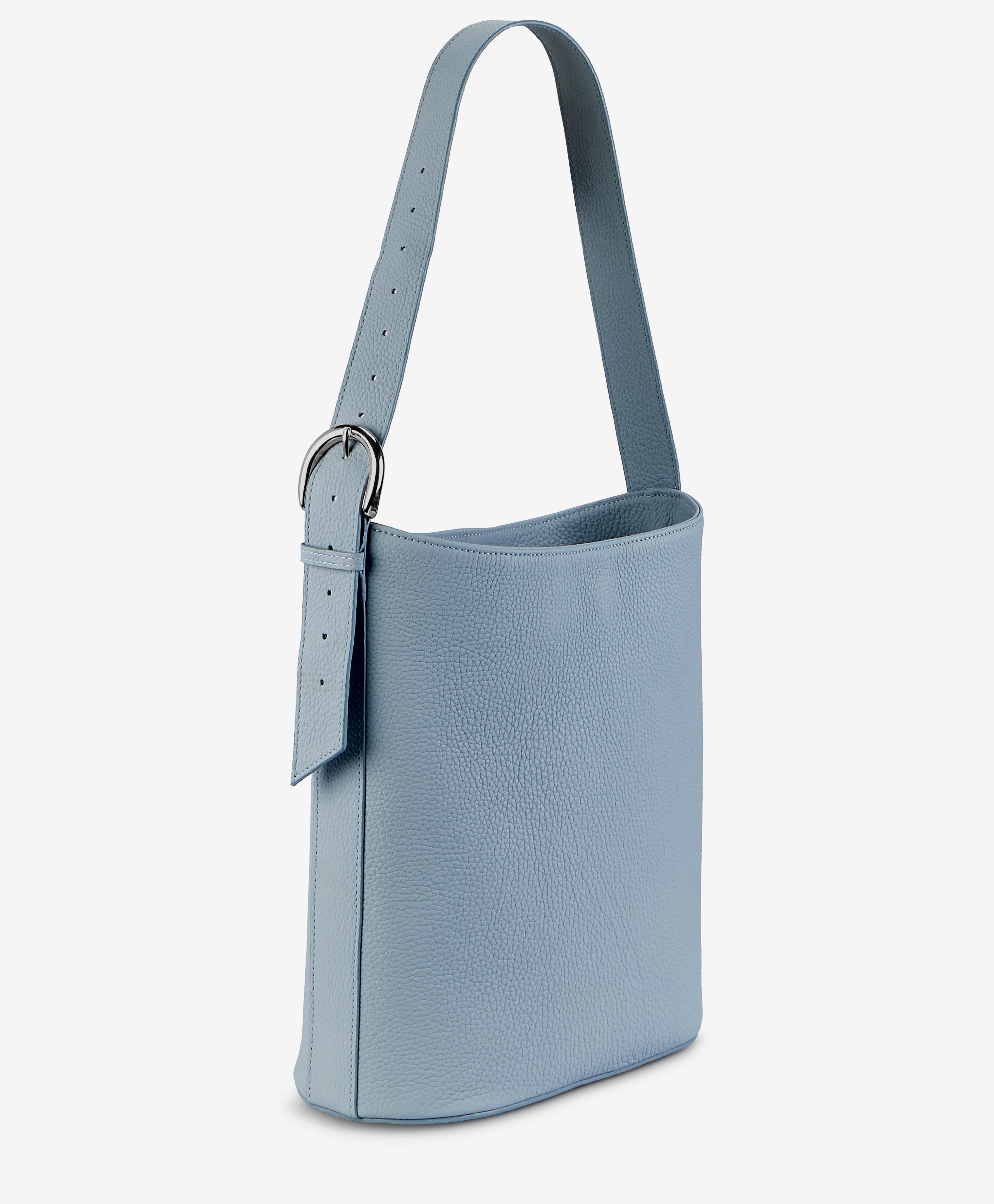 Sleek Tone Bucket Bag