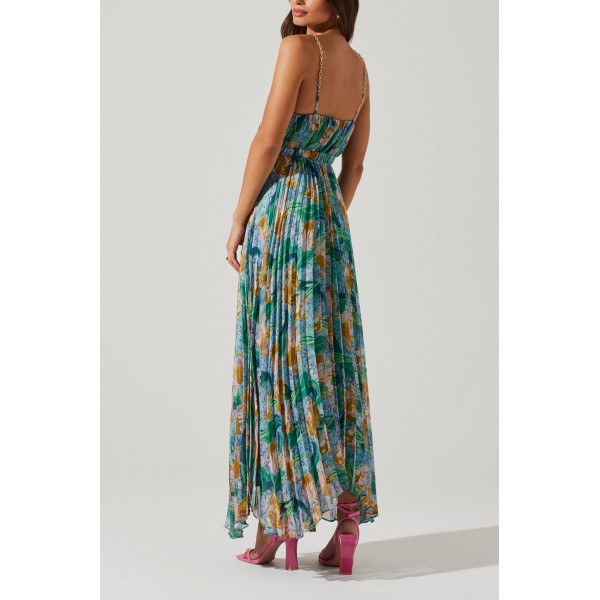 Encanto Floral Pleat Dress