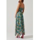 Encanto Floral Pleat Dress