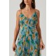 Encanto Floral Pleat Dress