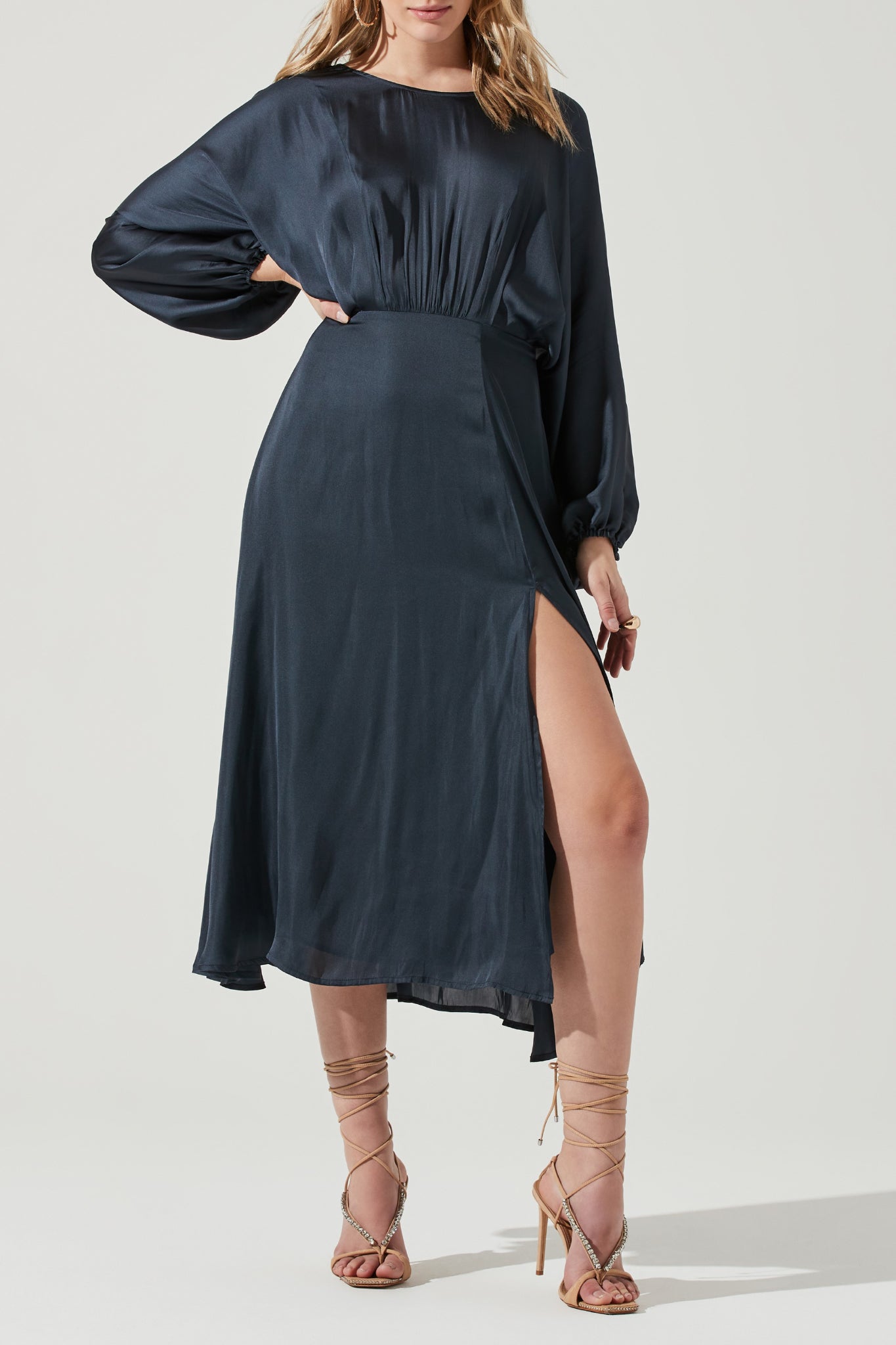 Frost Bloom Dolman Dress
