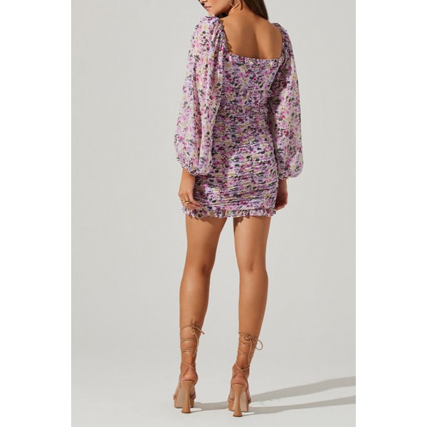 Cielo Skirt Print Dress