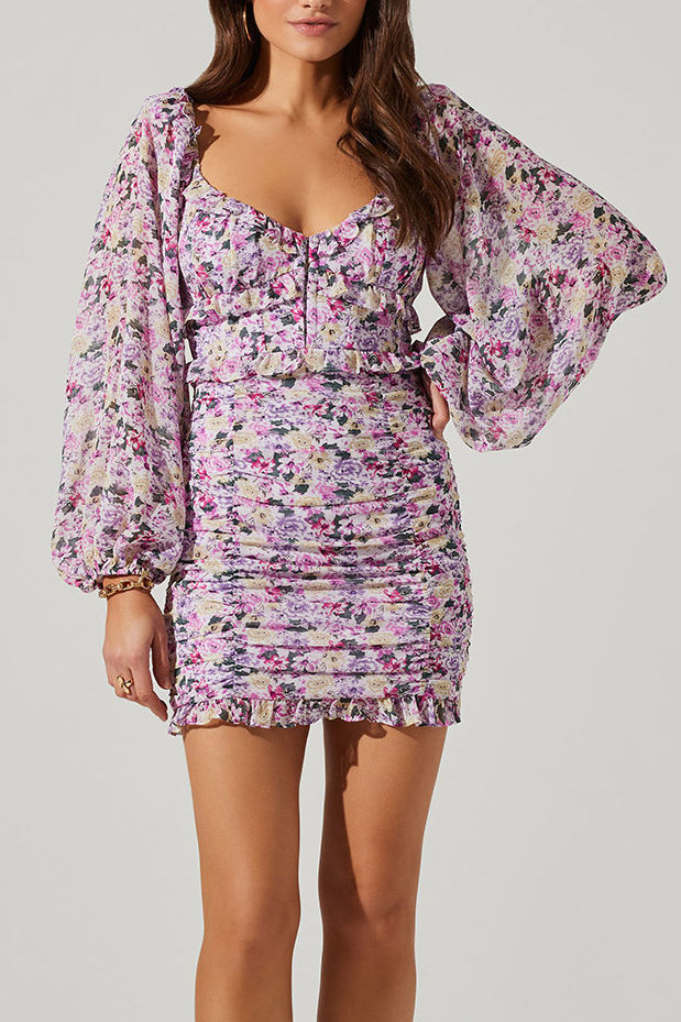 Cielo Skirt Print Dress