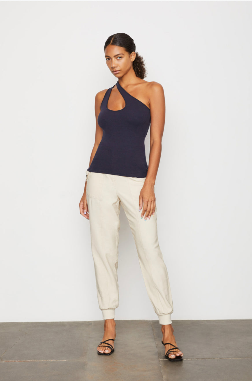 Ivory Mood Asymmetric Tank