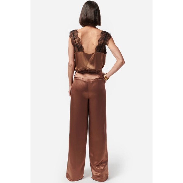 Cosmic Flow Lace Trim Cami