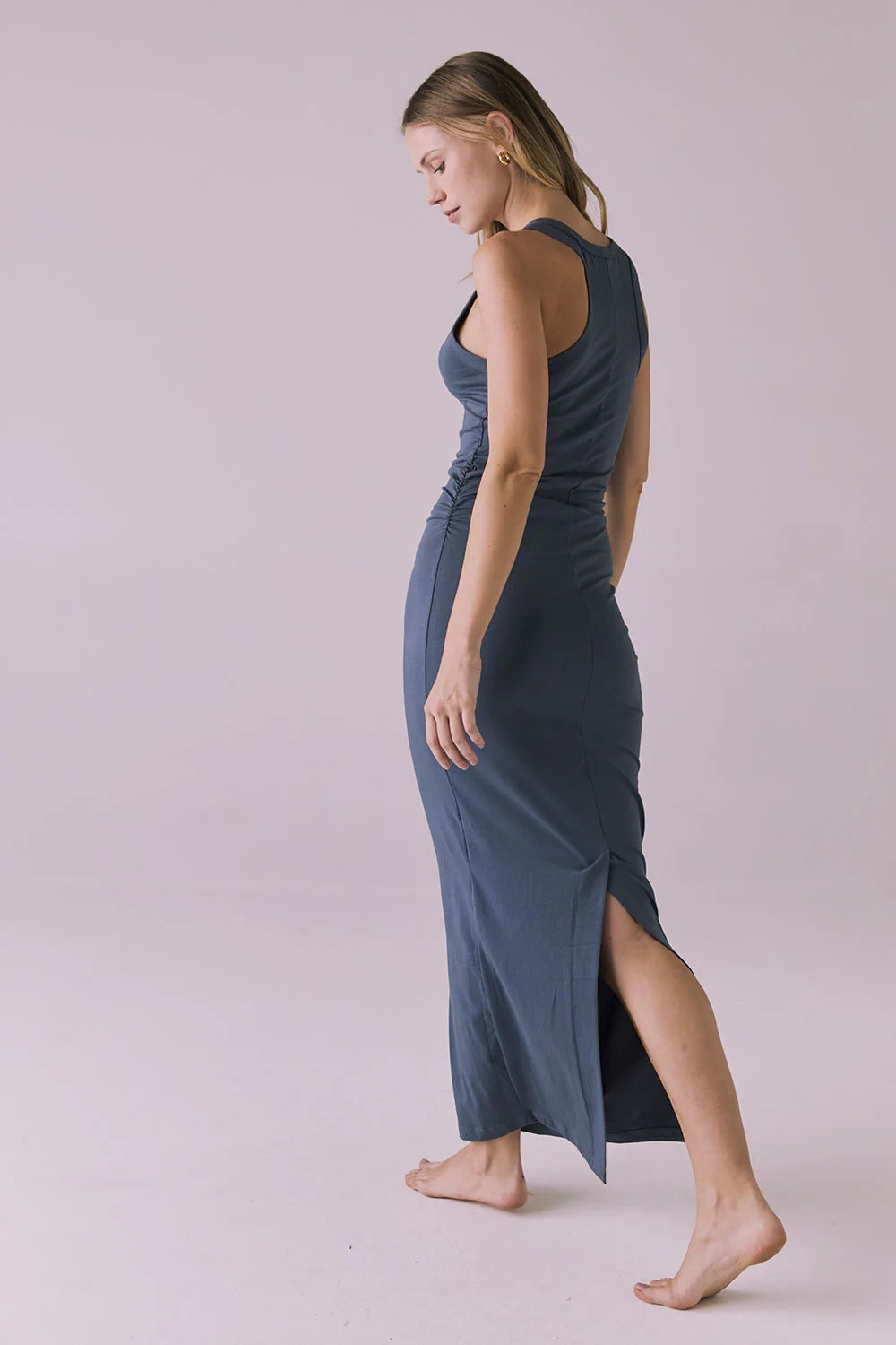 Terra Ruched Maxi Dress
