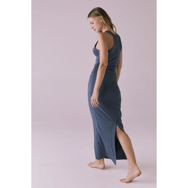Terra Ruched Maxi Dress