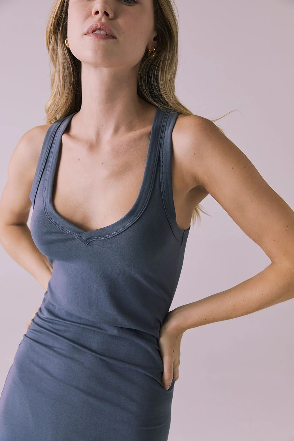 Terra Ruched Maxi Dress