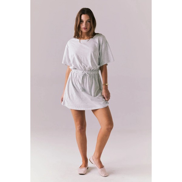 Crystal Wave Drawstring Dress