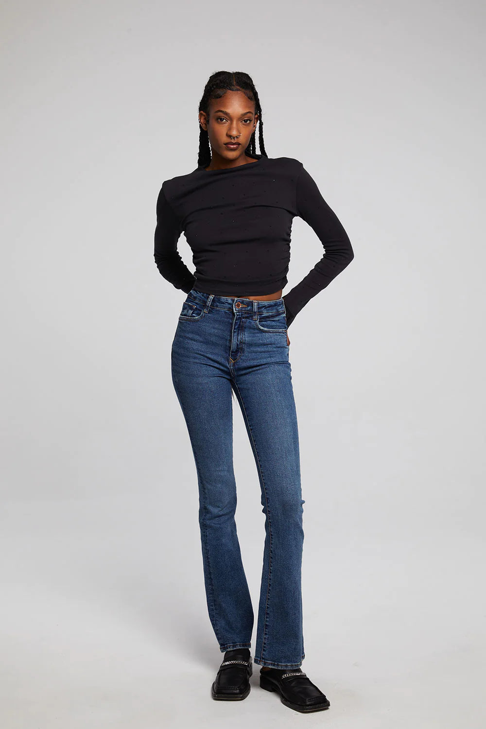 Urban Pulse Shirred Top