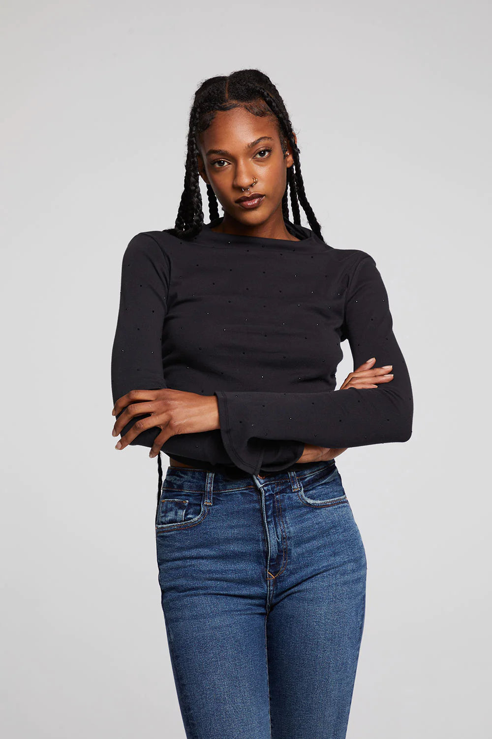 Urban Pulse Shirred Top