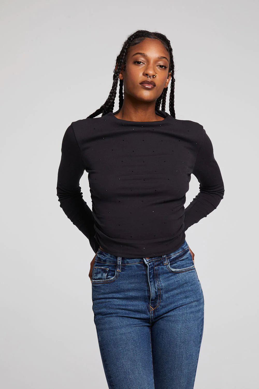 Urban Pulse Shirred Top