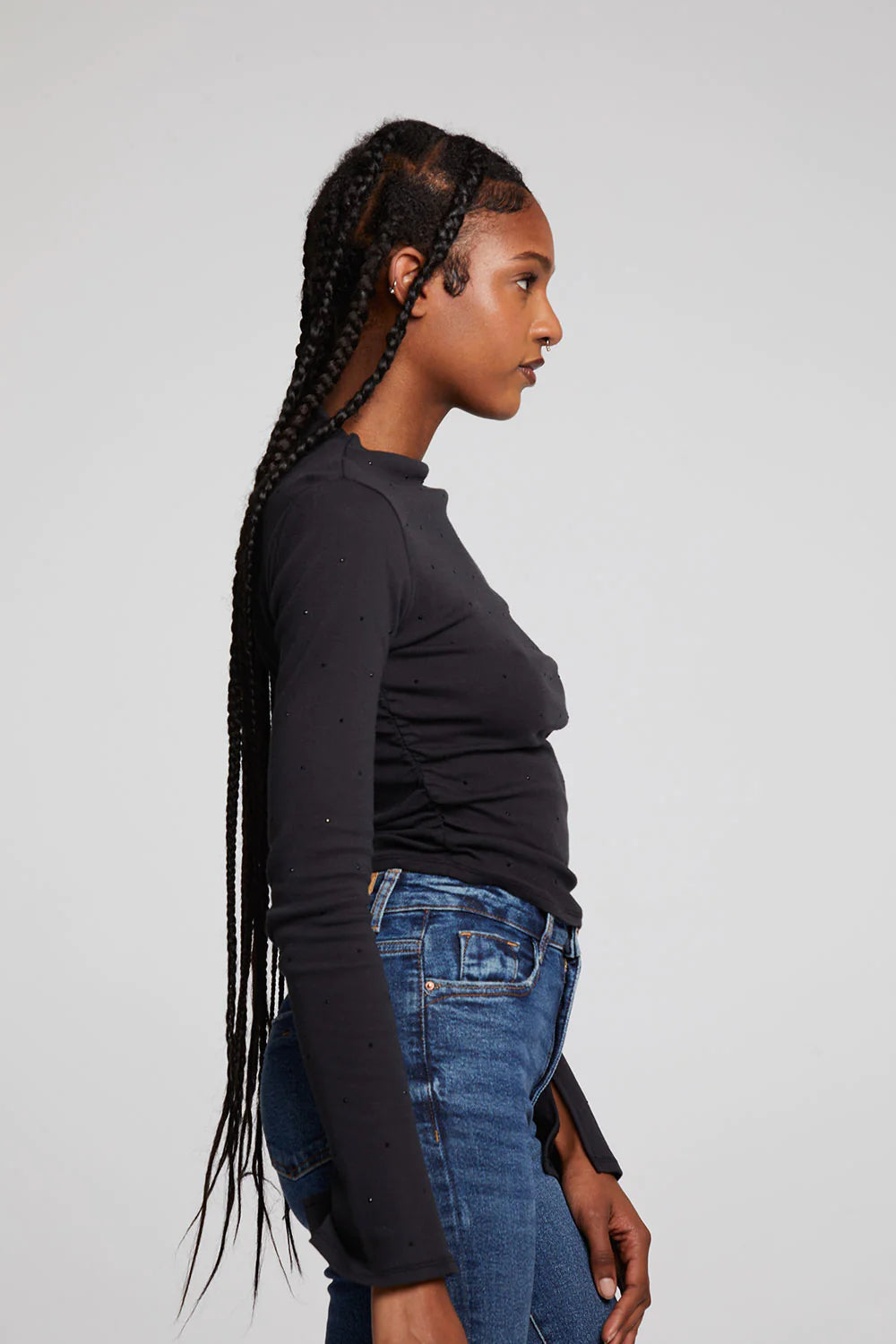 Urban Pulse Shirred Top