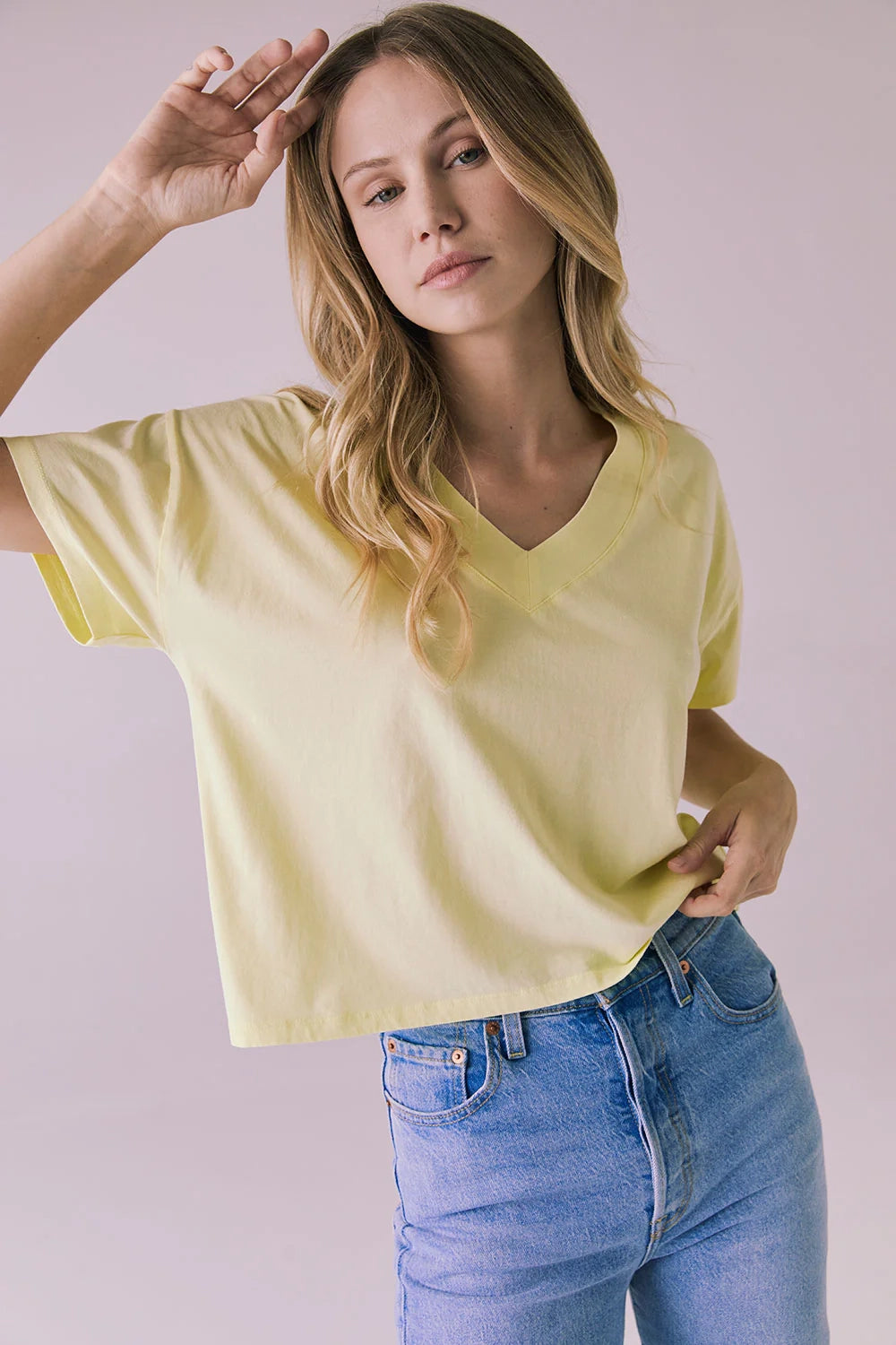 Fuoco V Neck Tee