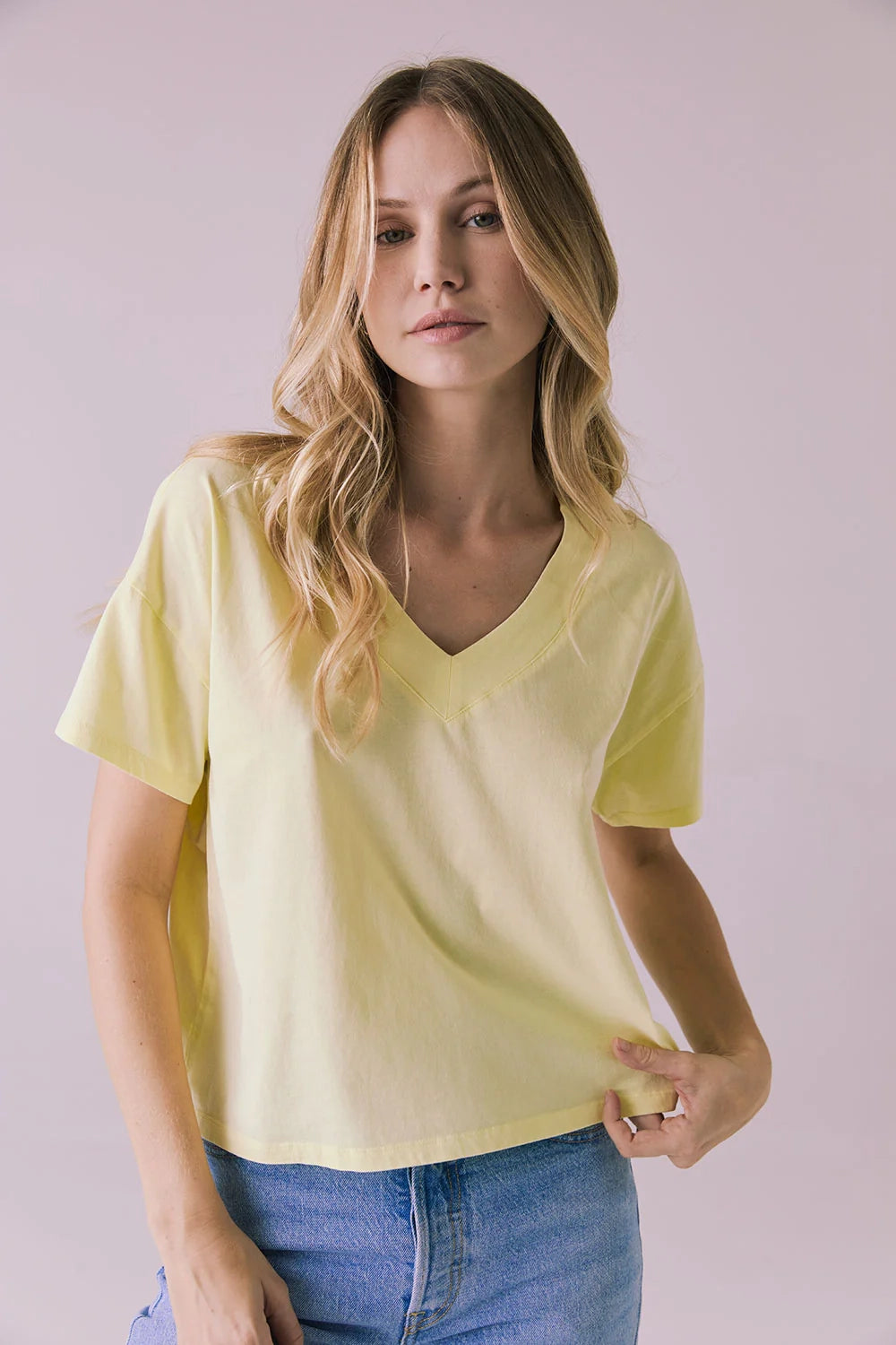 Fuoco V Neck Tee