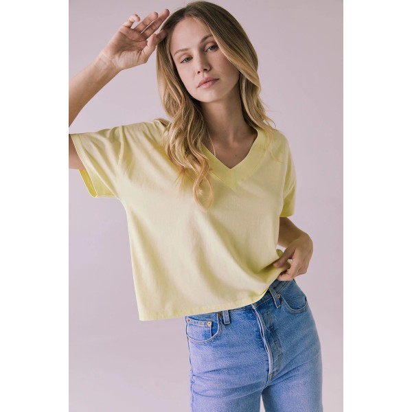 Fuoco V Neck Tee