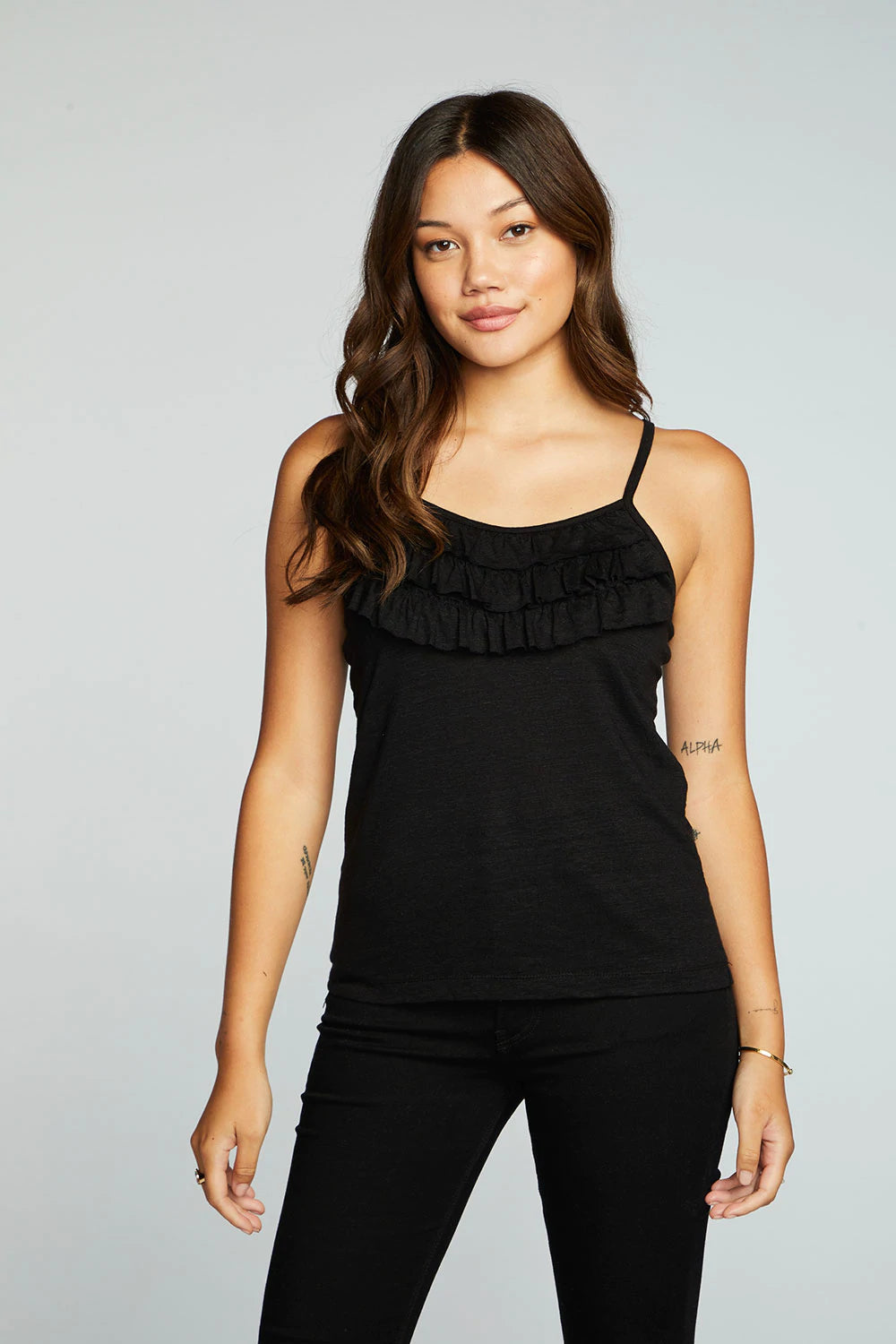 Soul Drift Ruffle Tank