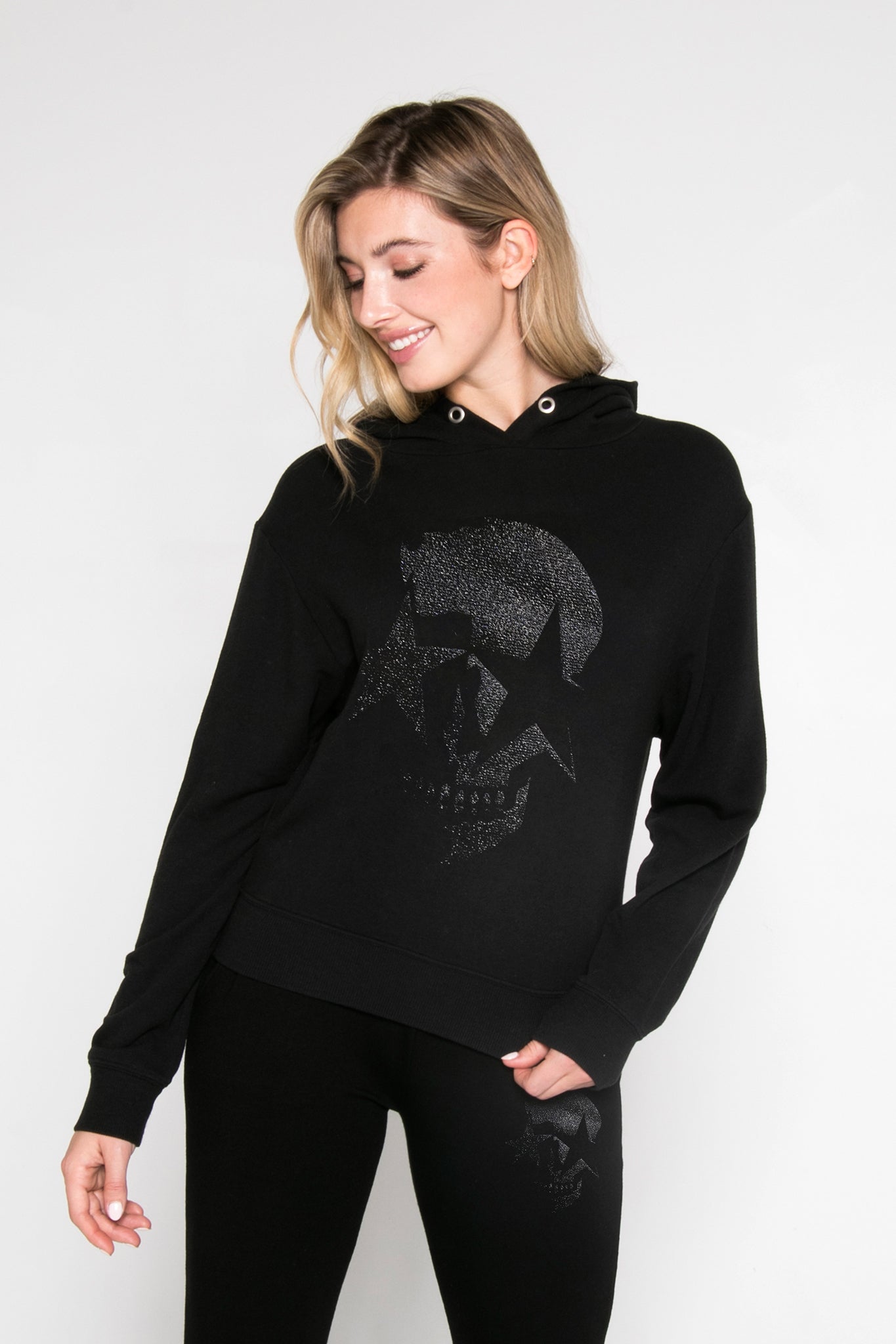 Metro Vibe Skull Hoodie Sweatshirt
