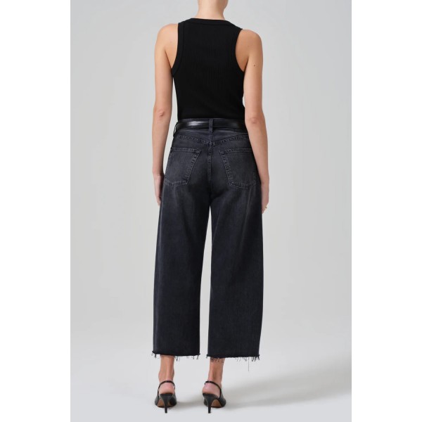 Flair Grâce Raw Hem Crop Jean
