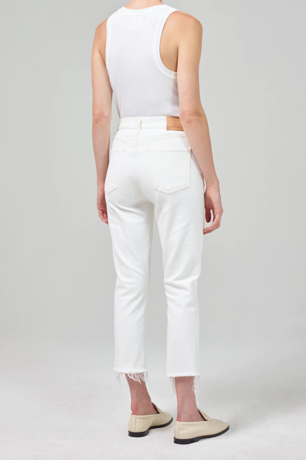 Lumina High Rise Crop Straight