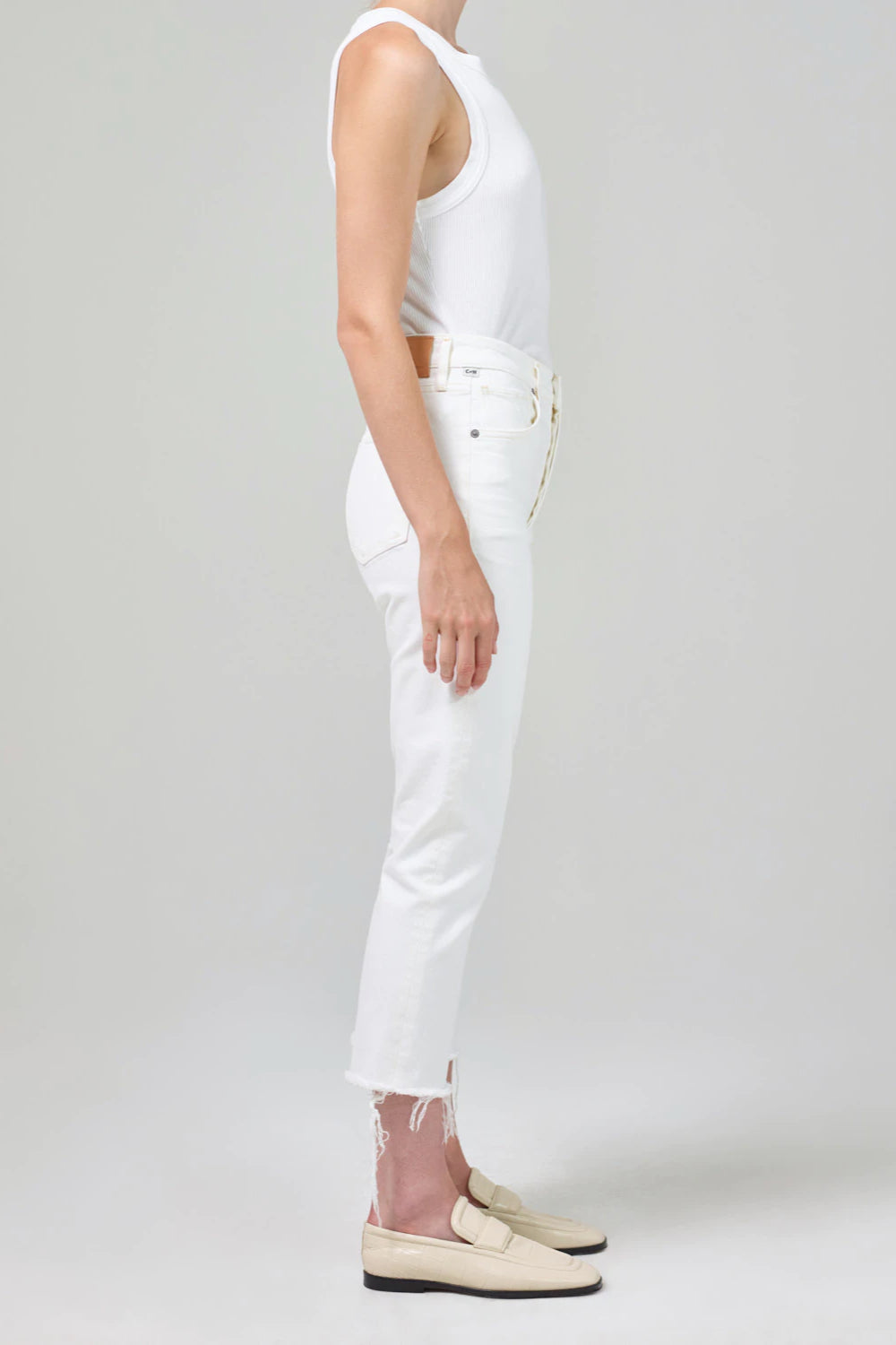 Lumina High Rise Crop Straight