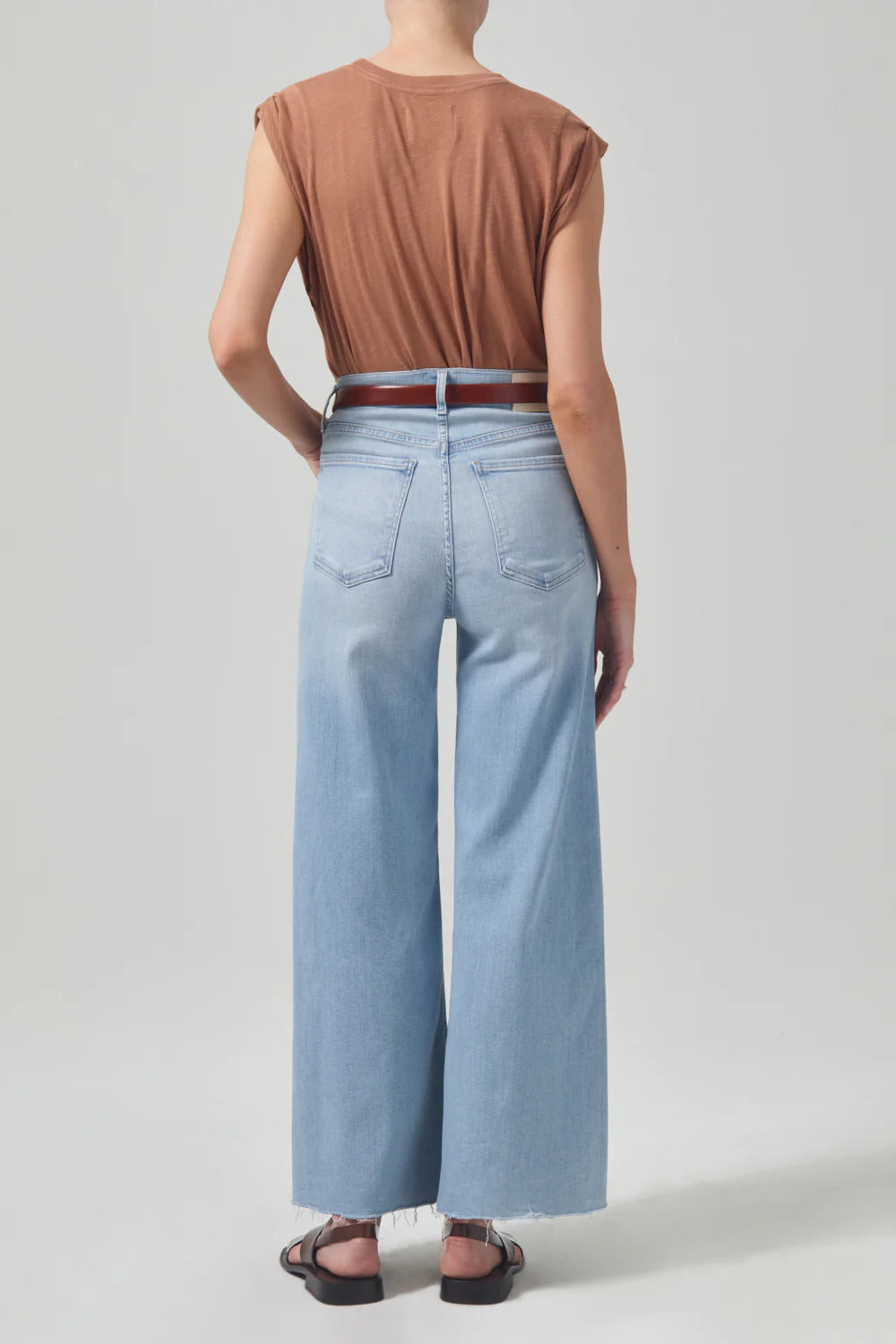 Echo Crop Wide Leg Jean