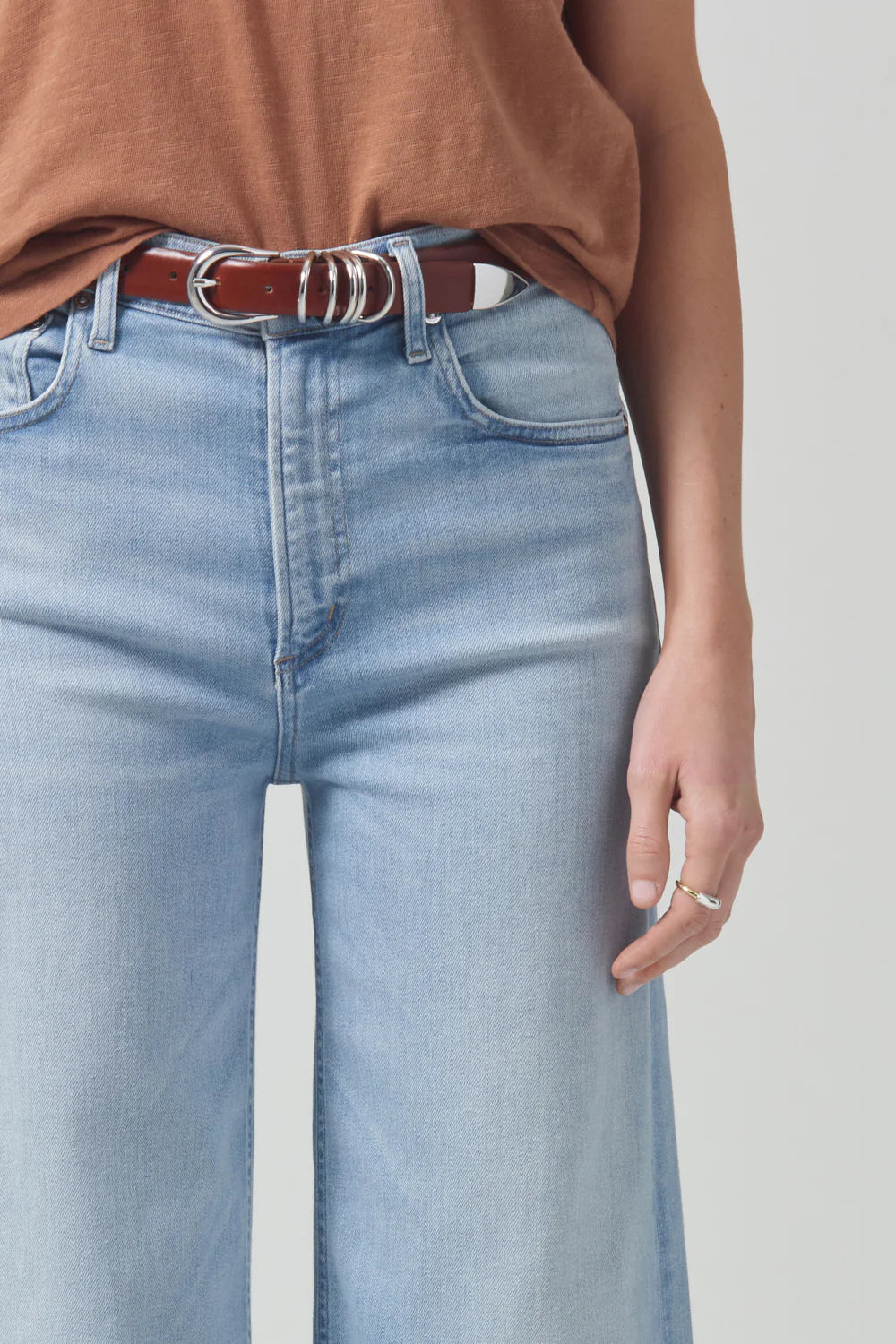 Echo Crop Wide Leg Jean