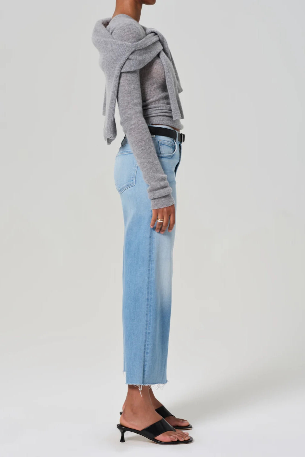 Shift Aura Wide Leg Crop Jean