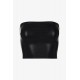 Rêve Leather Tube Top
