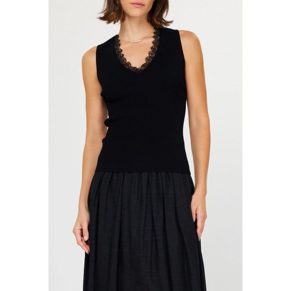 Destino Trim Knit Tank