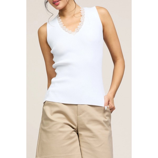 Destino Trim Knit Tank