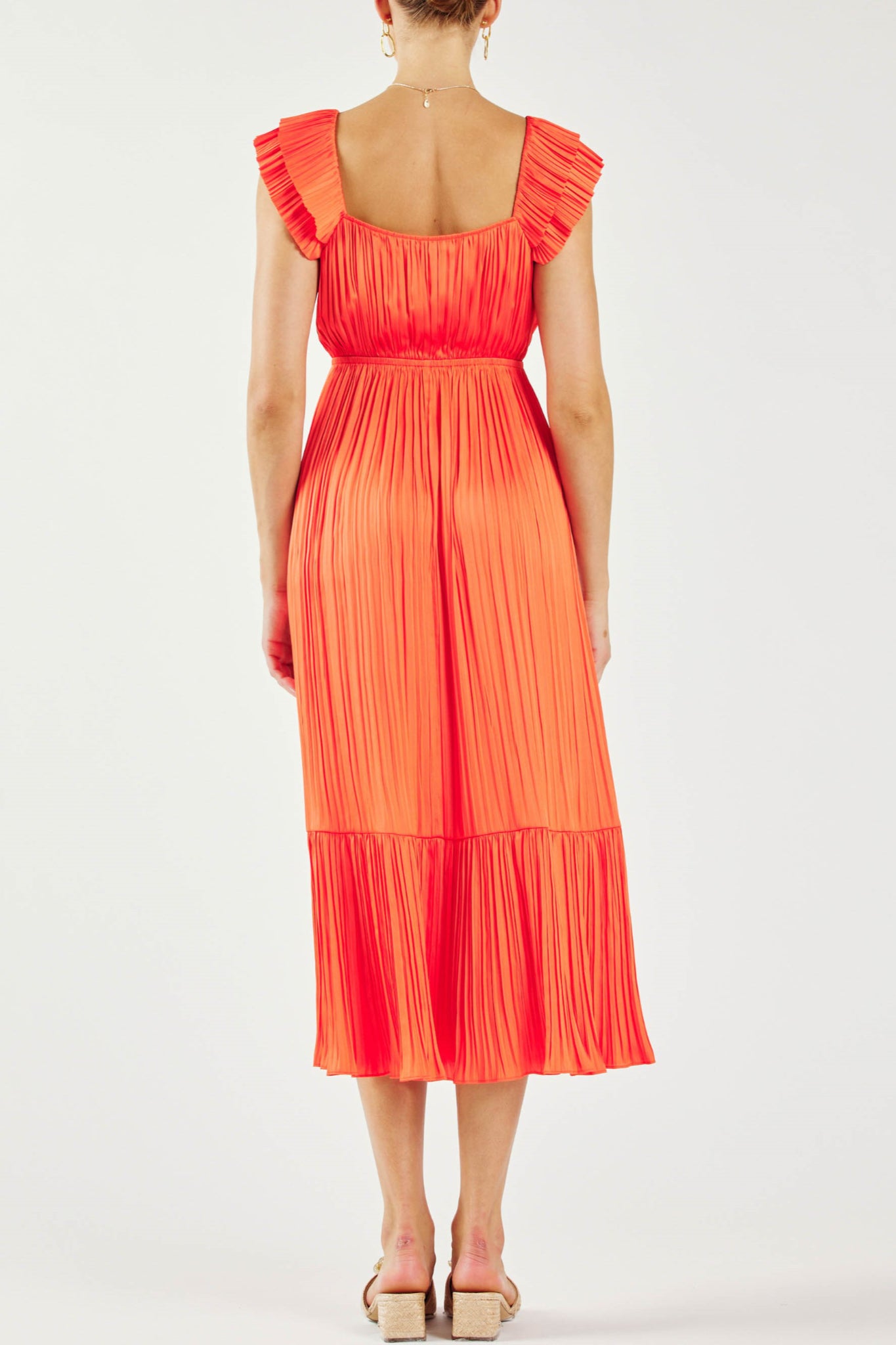 Blaze Sleeve Midi Dress