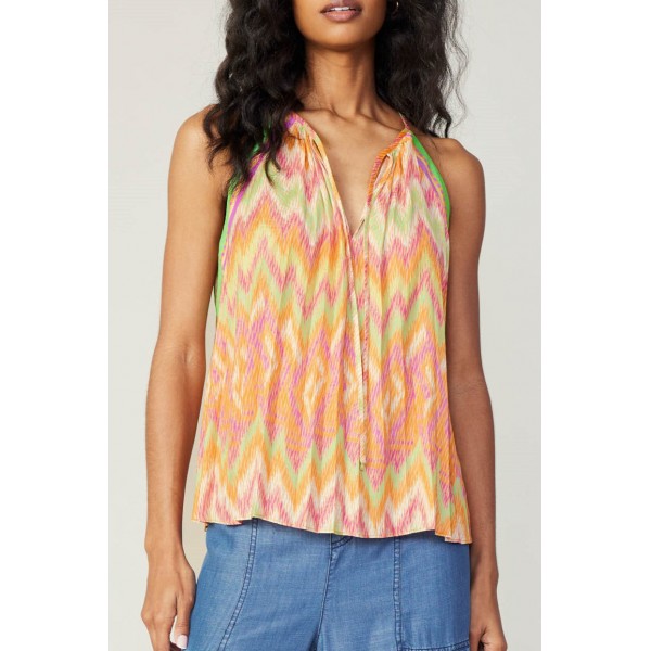 Ivory Mood Chevron Tank