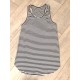 Core Racer Back Stripe Rib Tank