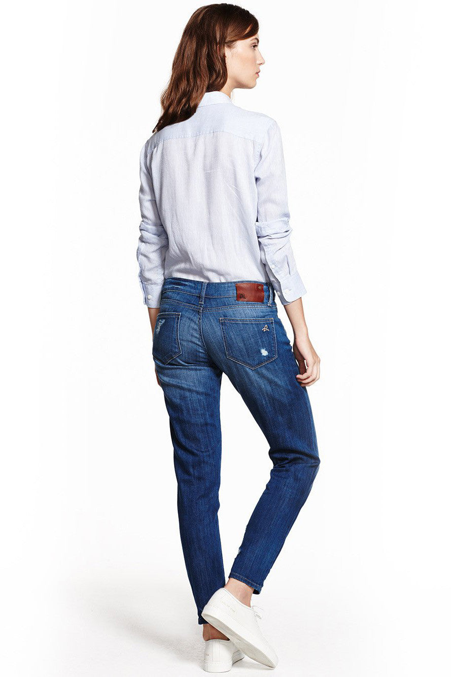 Crimson Vibe Relaxed Skinny