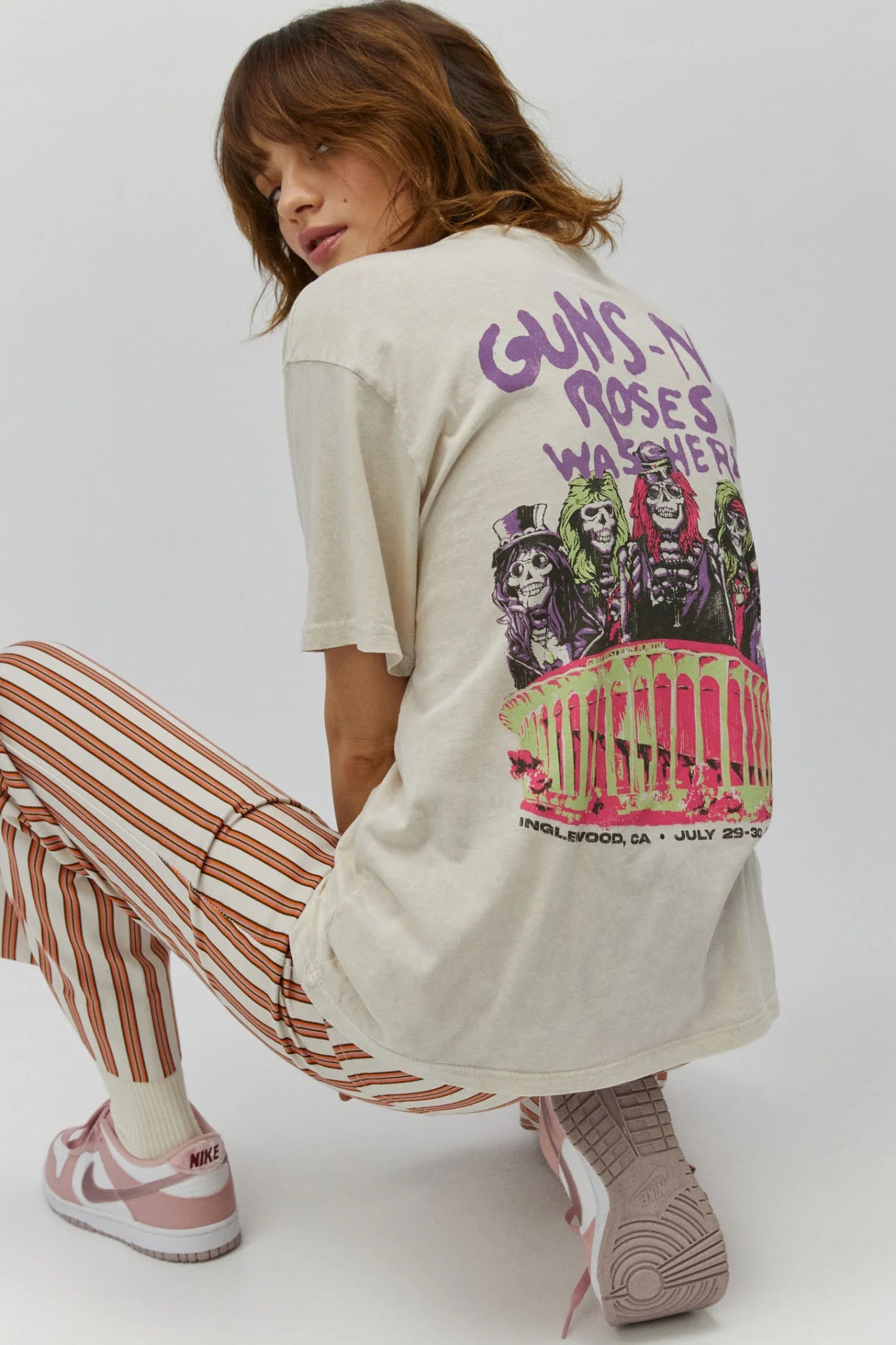 Sleek Tone N' Roses BF Tee