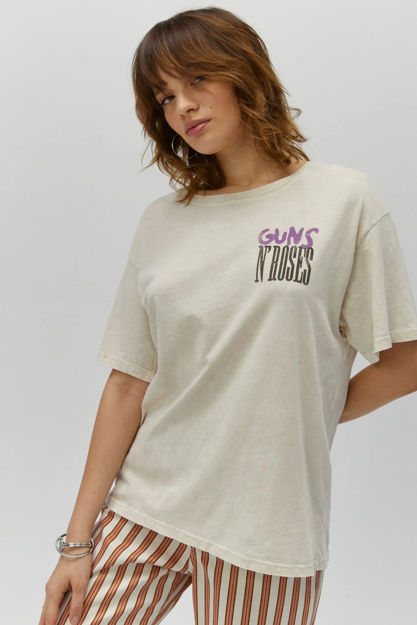 Sleek Tone N' Roses BF Tee