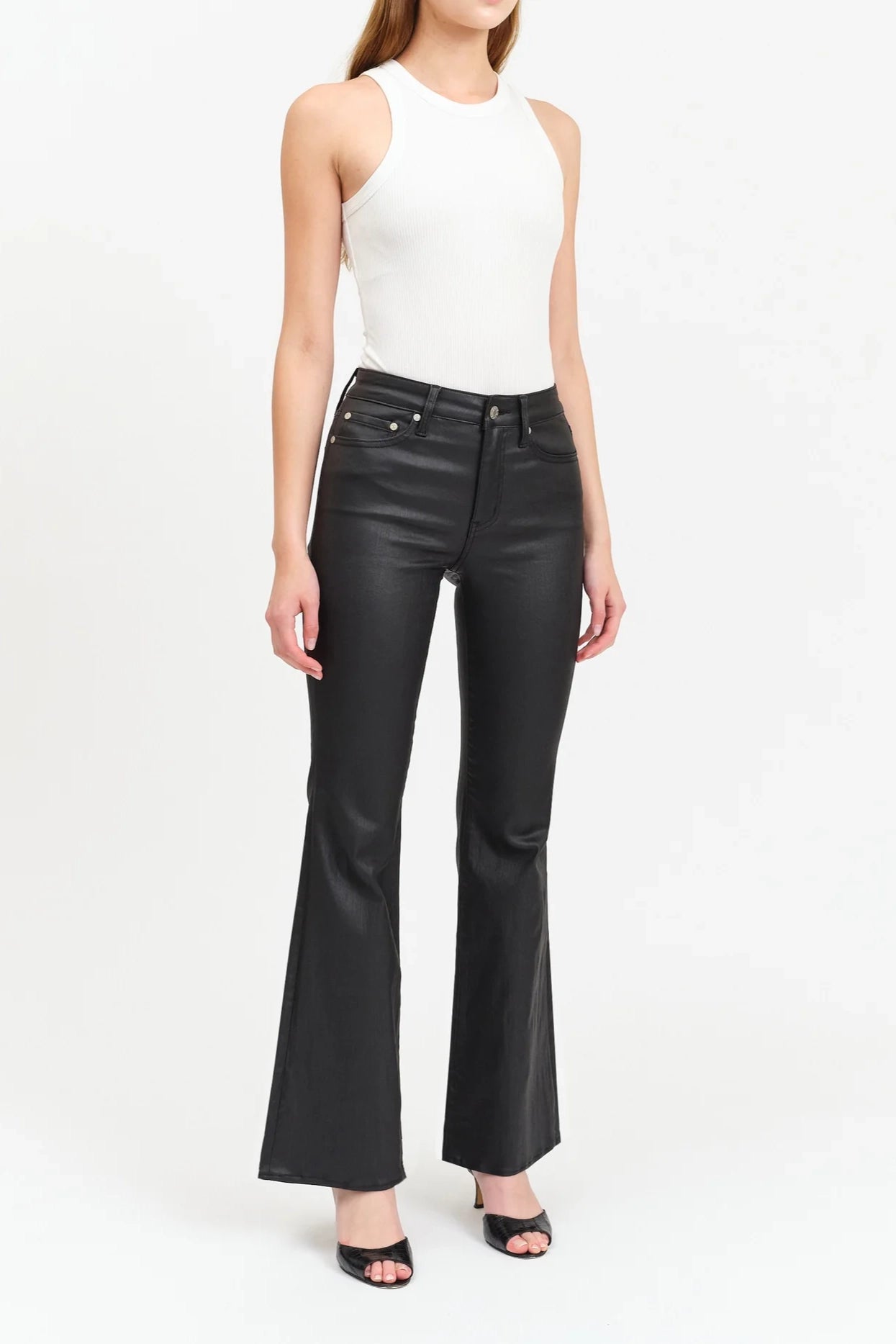 Dusk Mid Rise Flare in Coated Asphalt