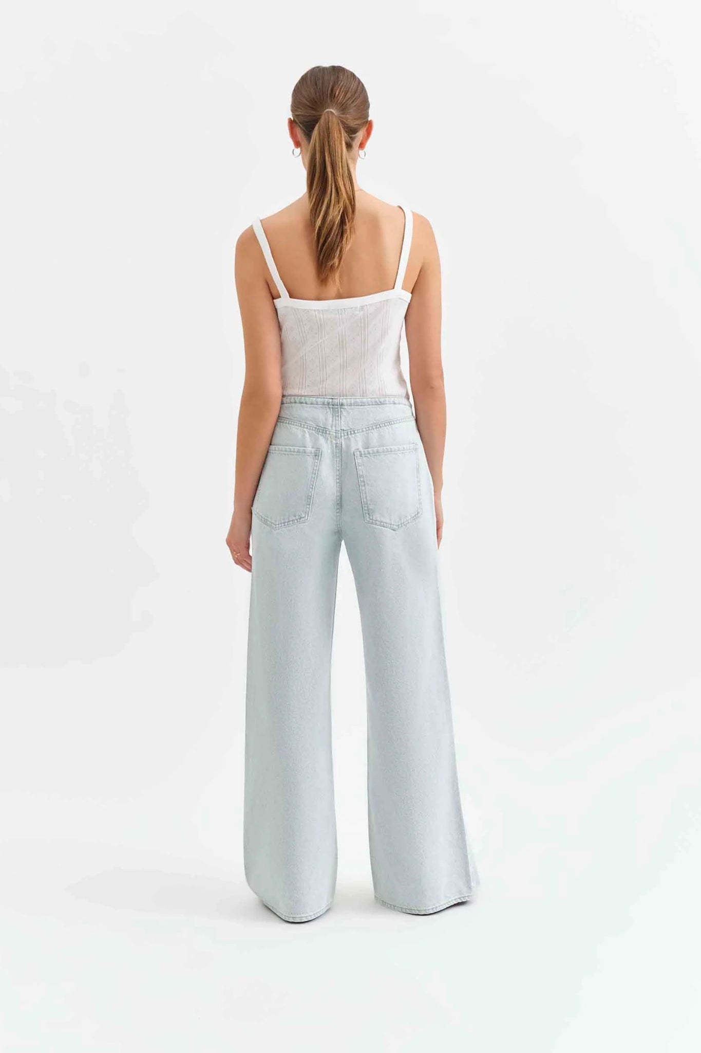Vita Mid Rise Wide Leg Jean