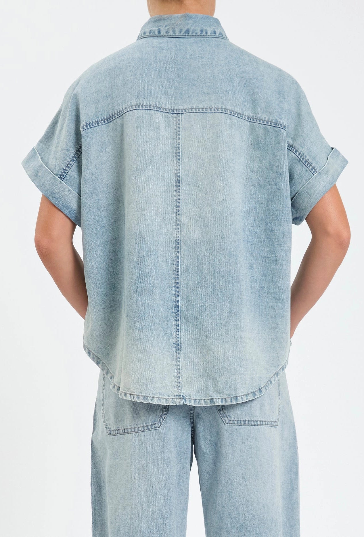 Azure Dream Soft Dnm Top